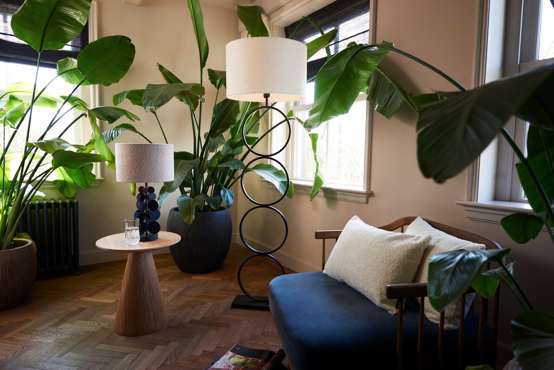 Vloerlamp Capri zwart - zonder kap