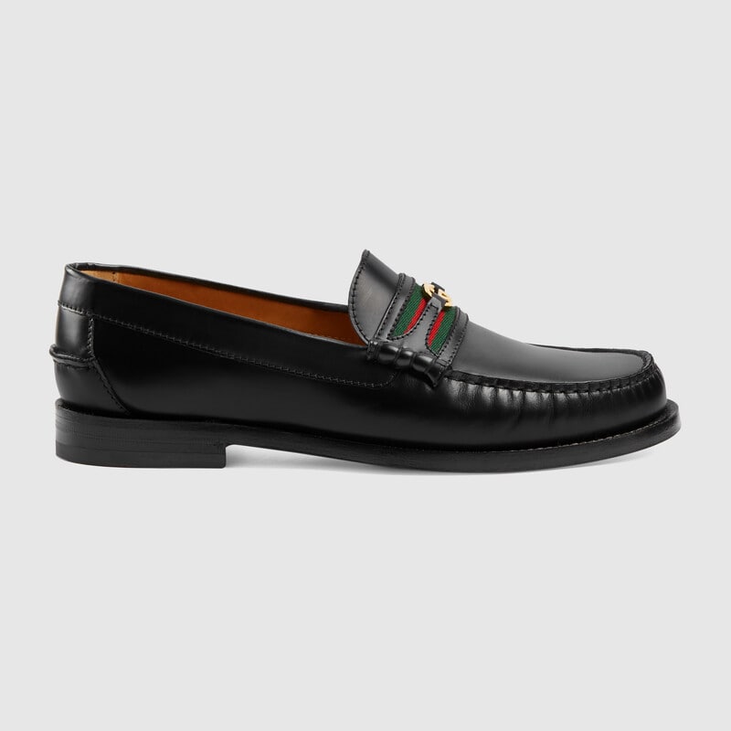 GUCCI MEN'S LOAFER WITH INTERLOCKING G - Sneaker Replica Workshop