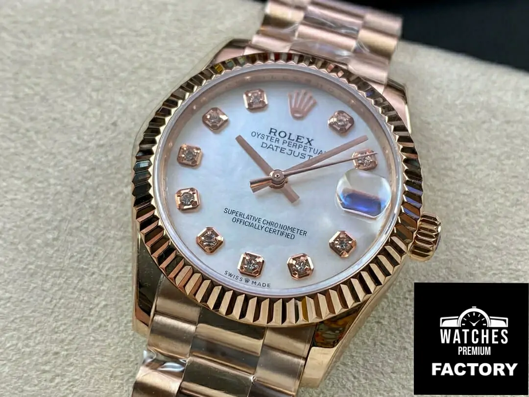 Rolex Datejust M278275-0009 31MM EW Factory White Diamond Dial