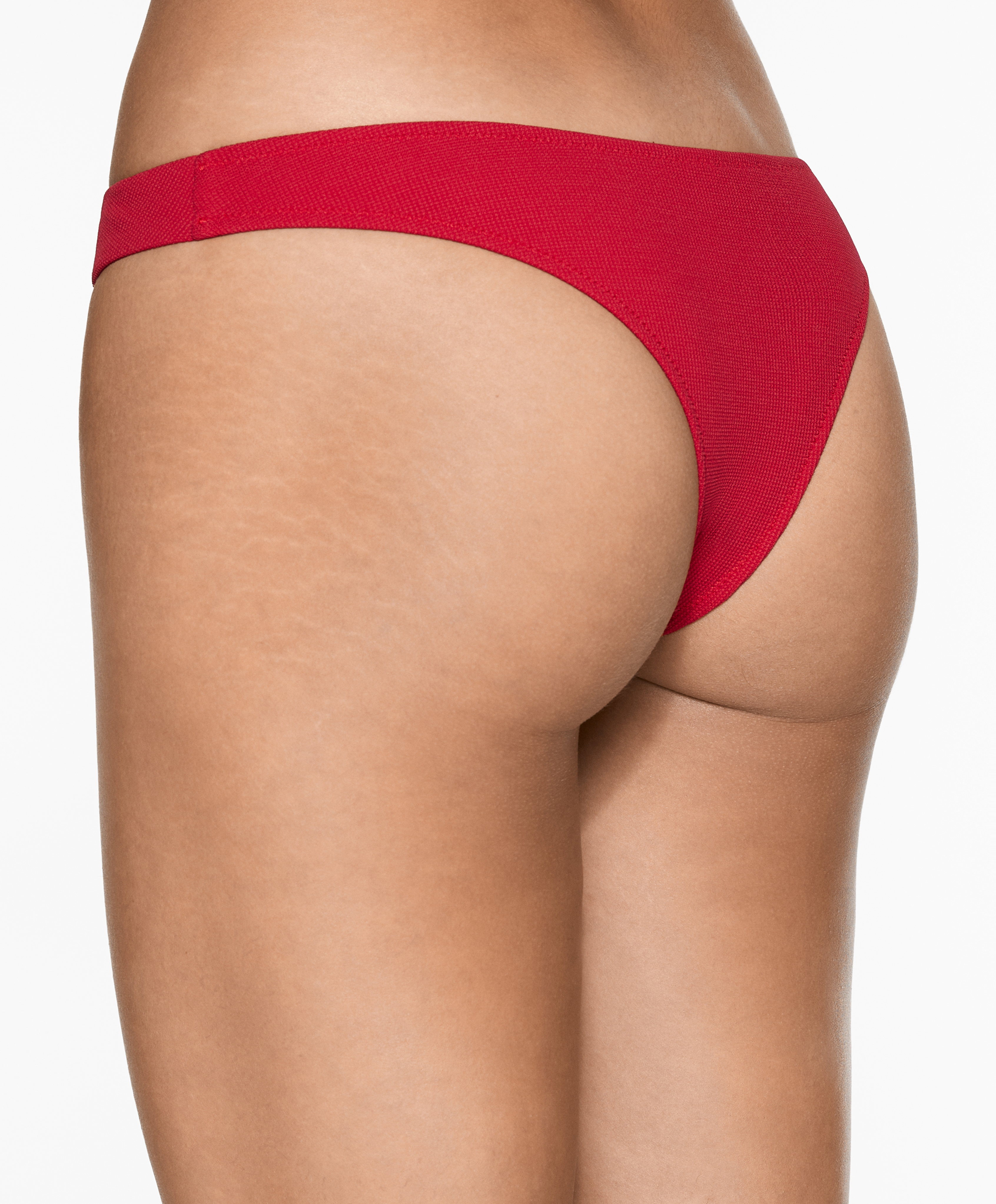 OYSHO U-cut piqué Brazilian bikini briefs