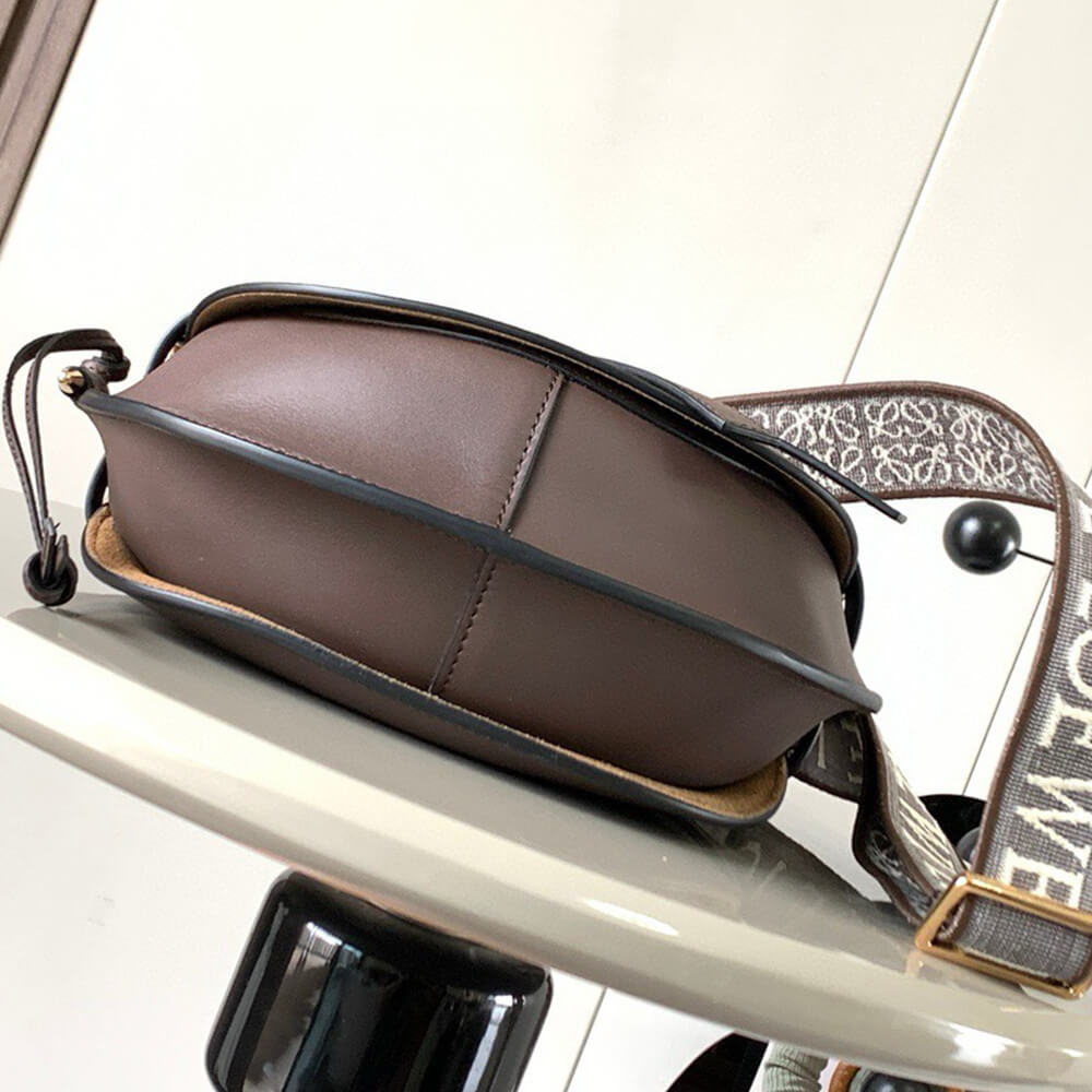 Loewe Small Gate bag in soft calfskin and jacquard - Top Club