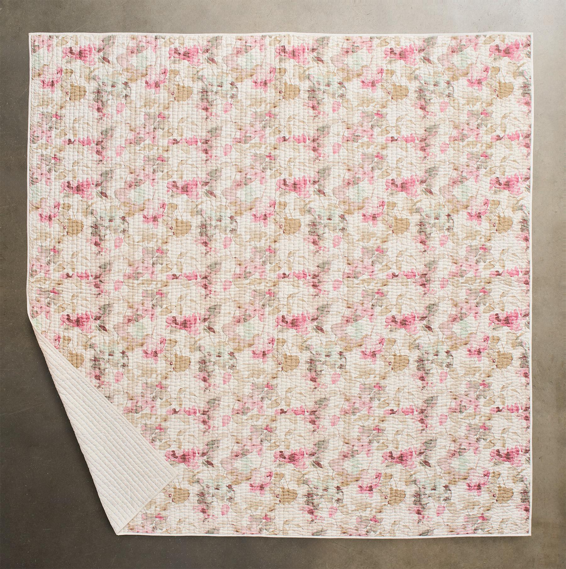 Jasmine Bloom Quilt - Sundance Living