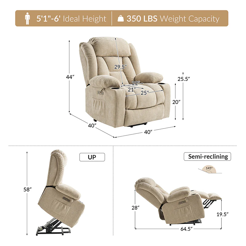 Ethel LuxLift Max Recliner