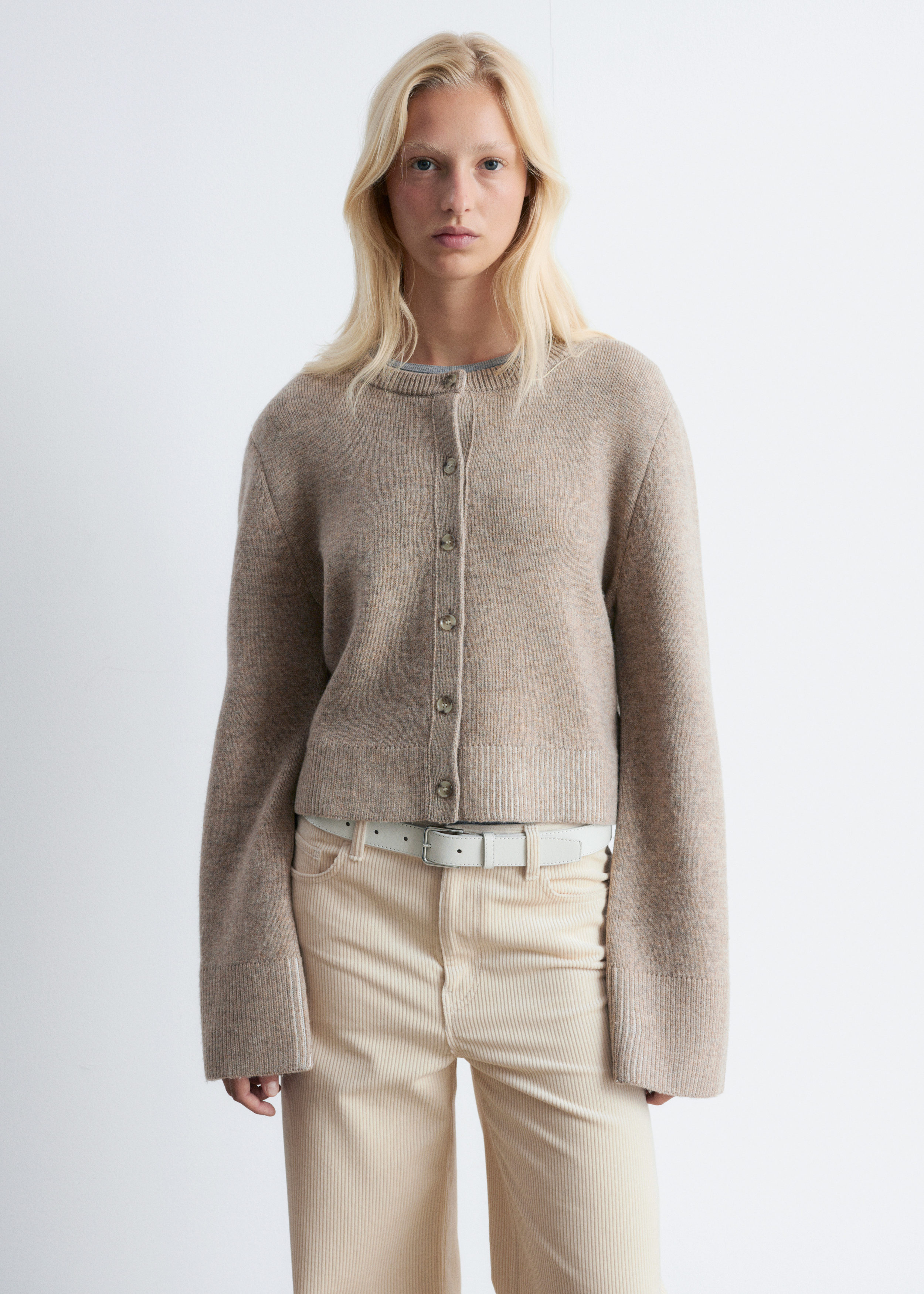 & Other Stories CROPPED BOXY CARDIGAN