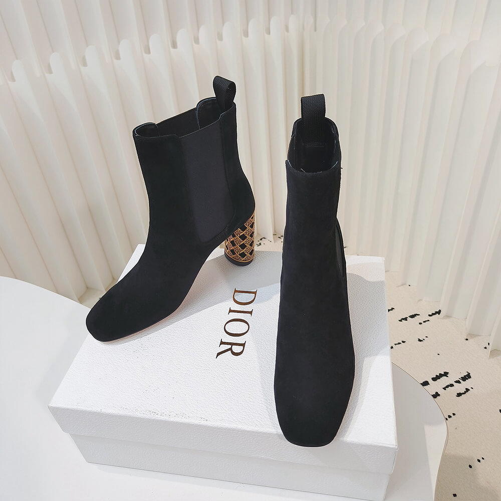 Dior Icon Heeled Ankle Boot - Top Club