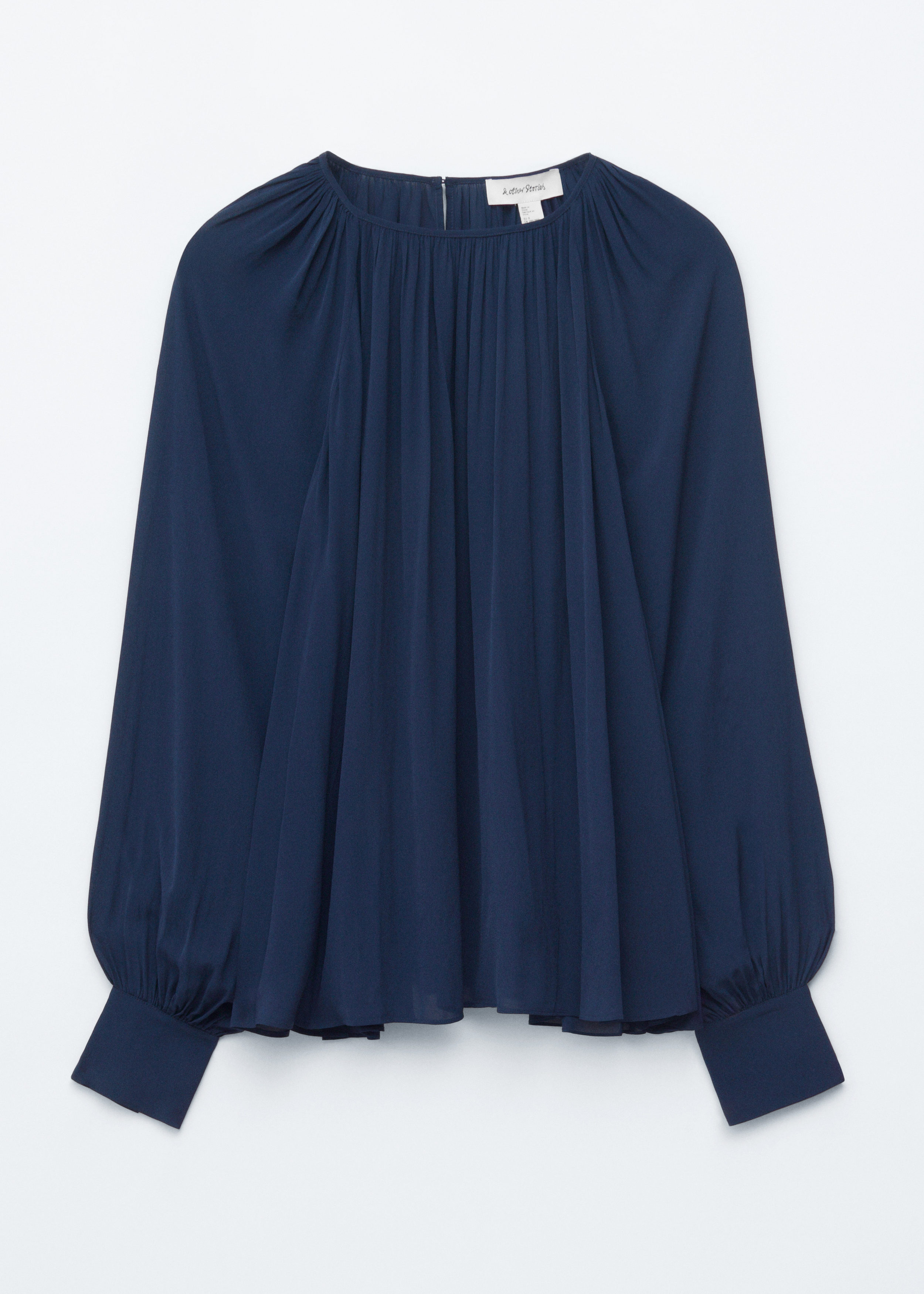 & Other Stories BALLOON-SLEEVE BLOUSE