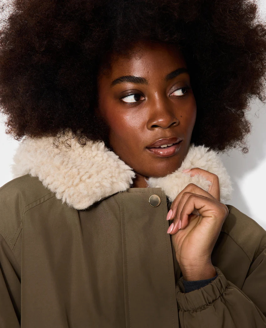 Pimkie Parka doublée fourrure avec capuche