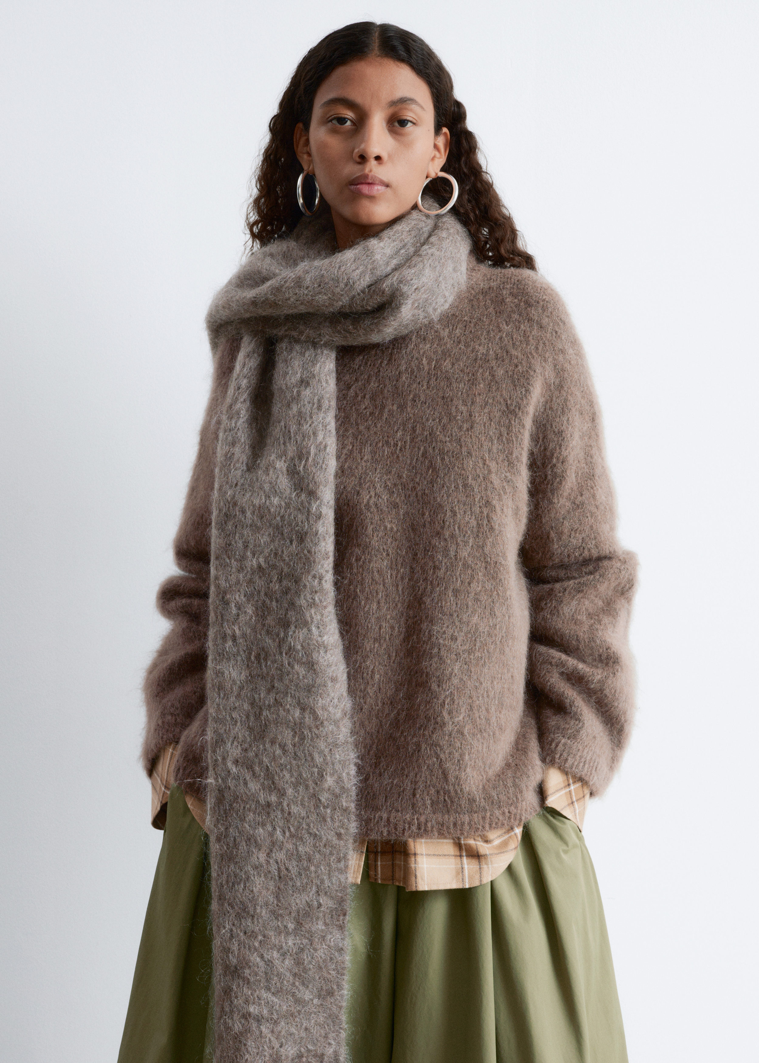 & Other Stories MOHAIR-BLEND JUMPER