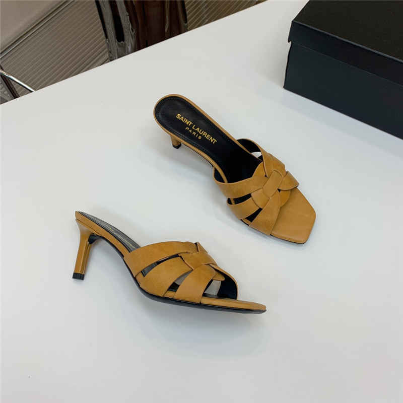 YSL high heel slippers - Sneaker Replica Workshop