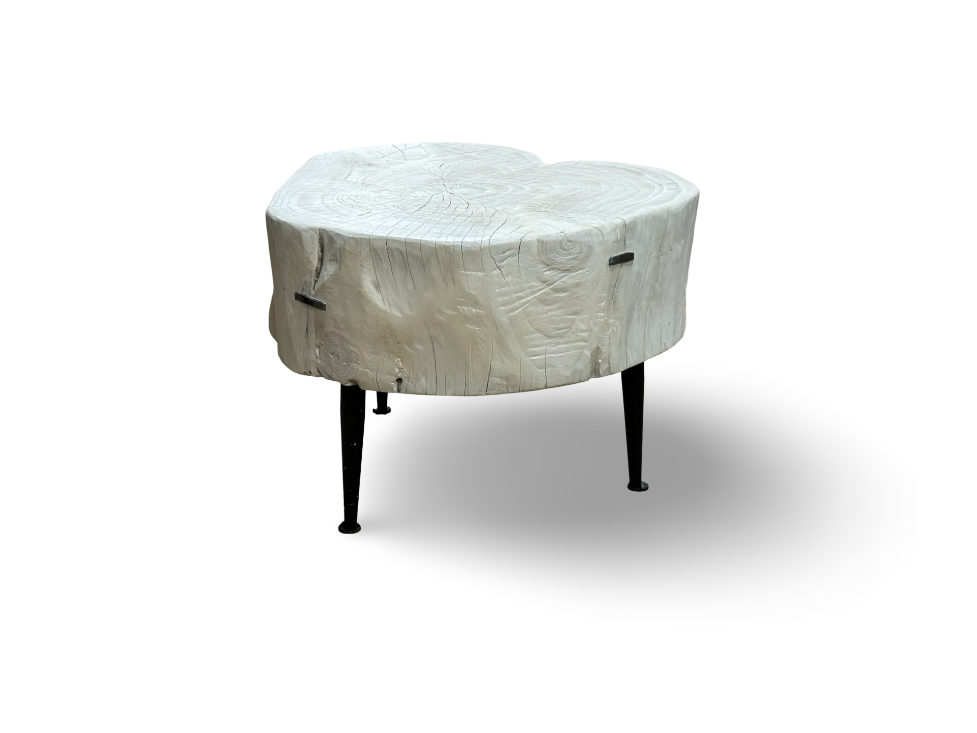 Salontafel ijzeren poot uniek