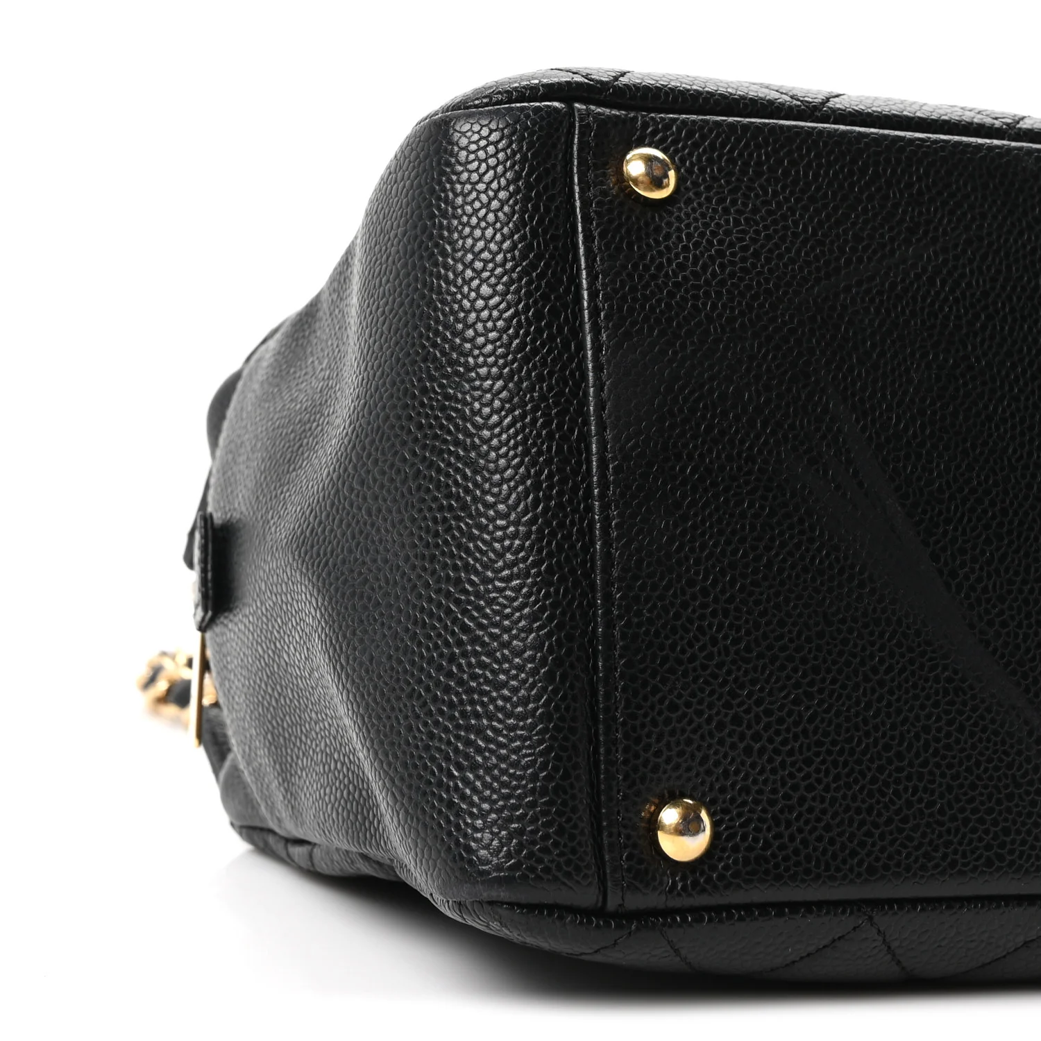 Caviar Quilted Petit Timeless Tote PTT Black - Top Club