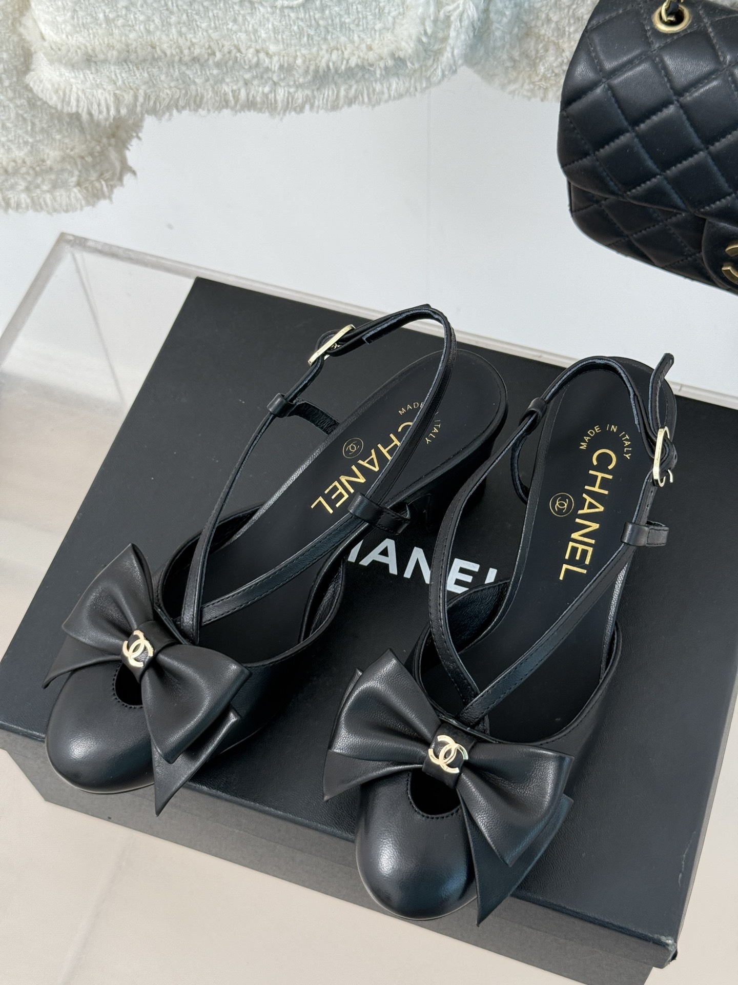 CHANEL 25C Early Spring New Bow Sandals - Sneaker Replica Workshop