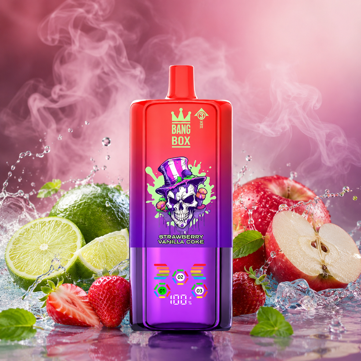 BANG BOX 80 000 Potahů – jednorázové vape 3 v 1 s příchutí