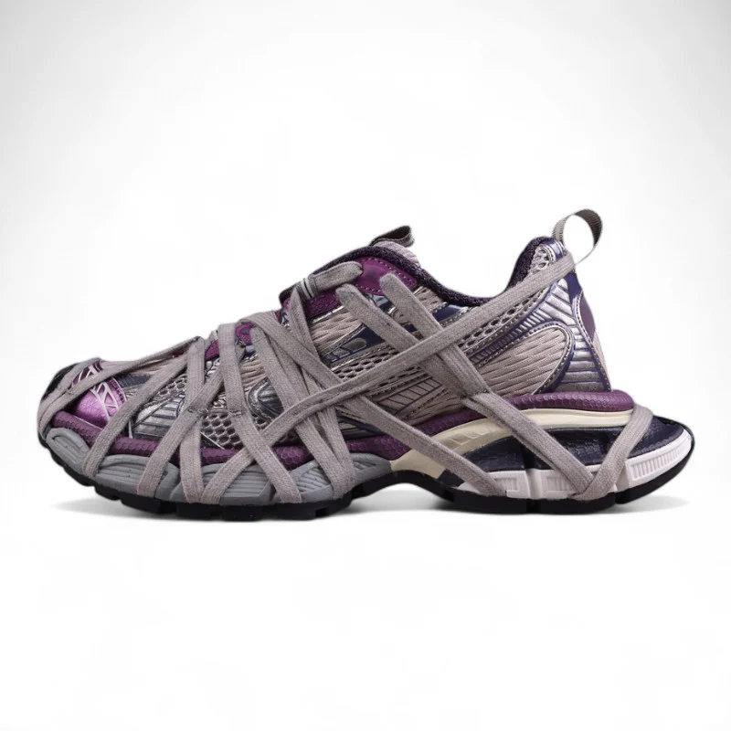 Balenciaga 3XL Extreme Lace-Up – Purple Power - Sneaker Replica Workshop