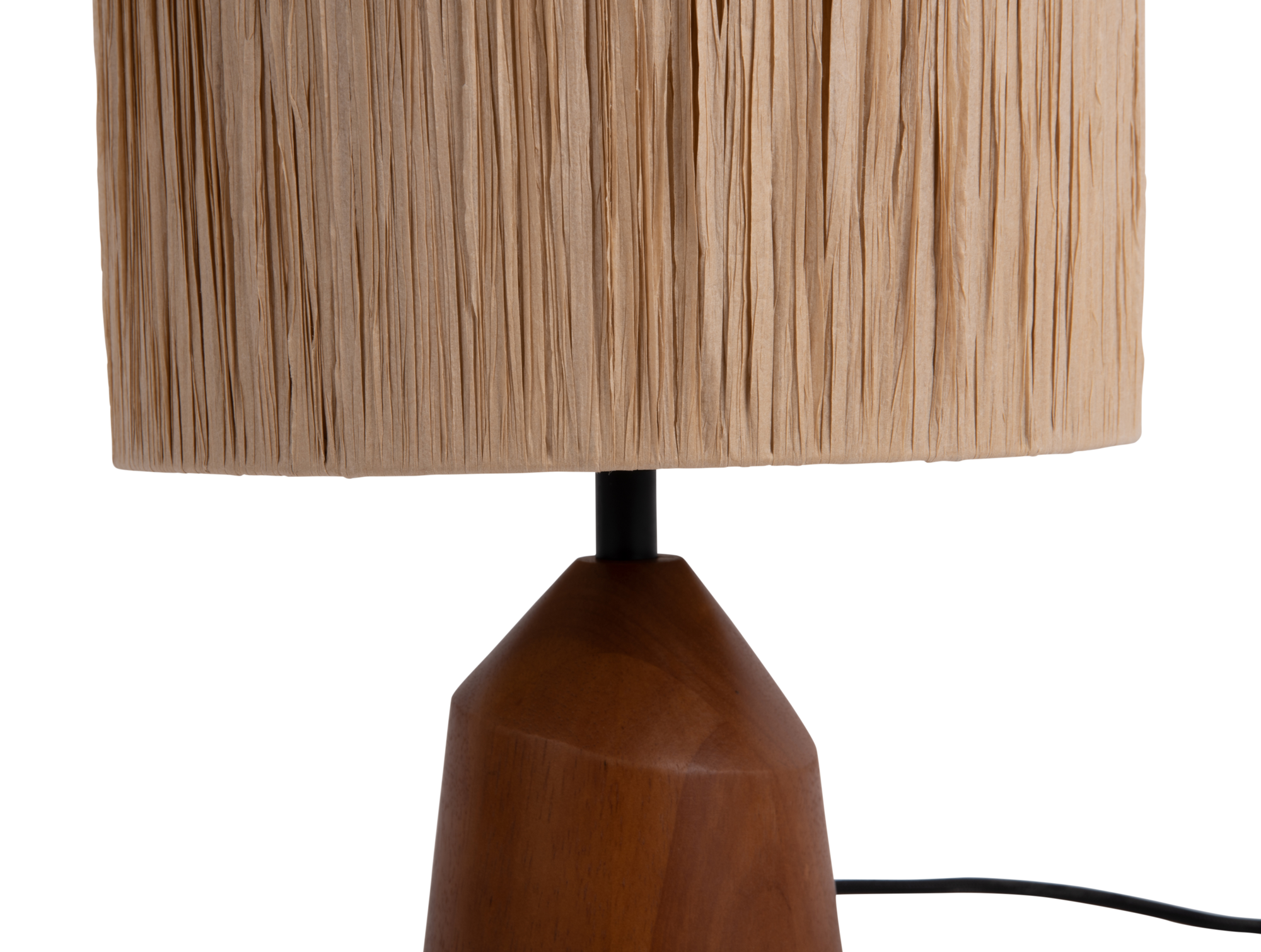 Table lamp Sheer Trapeze natural