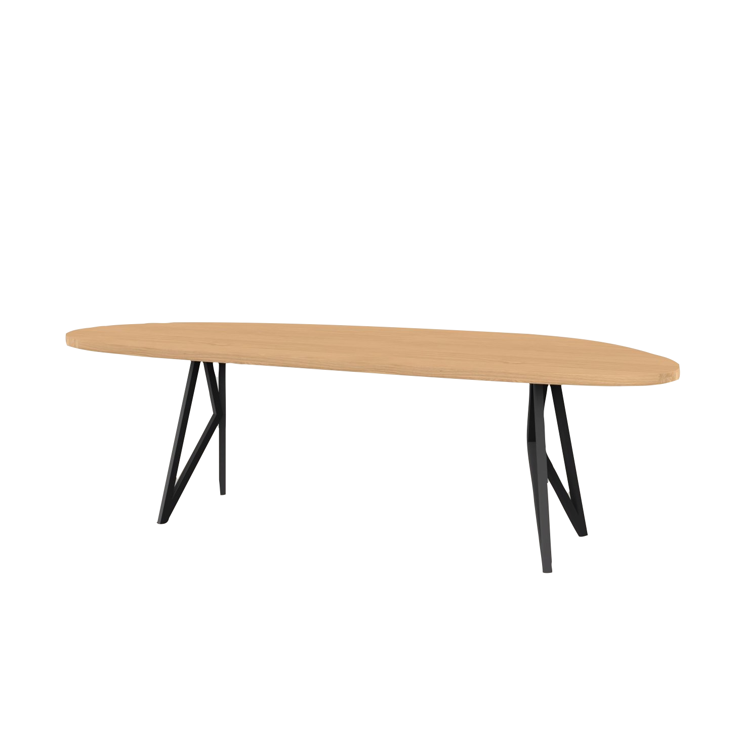 Studio HENK tafel Butterfly Blob, zwart frame - Smart Collec