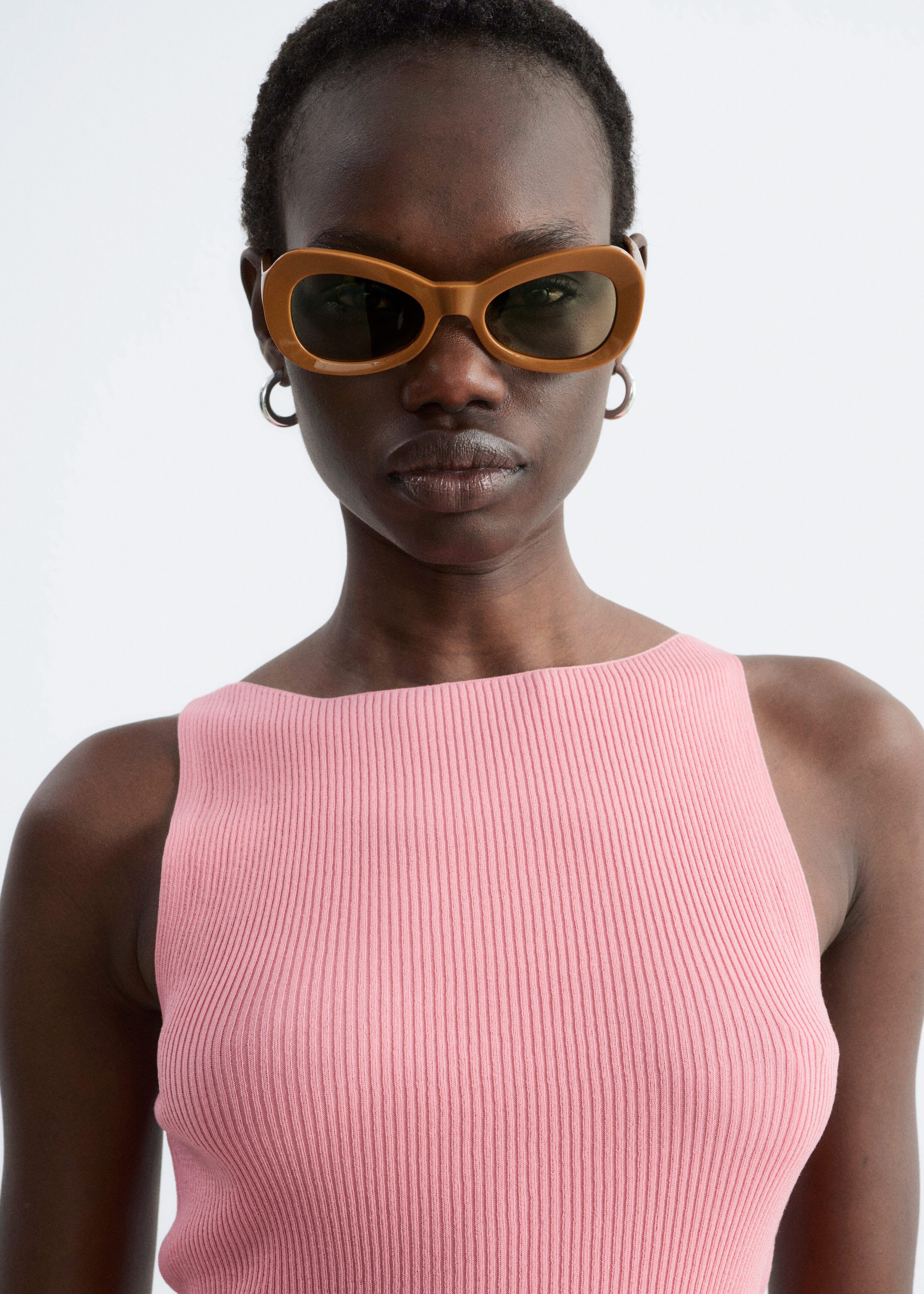 & Other Stories RIB-KNIT TANK TOP
