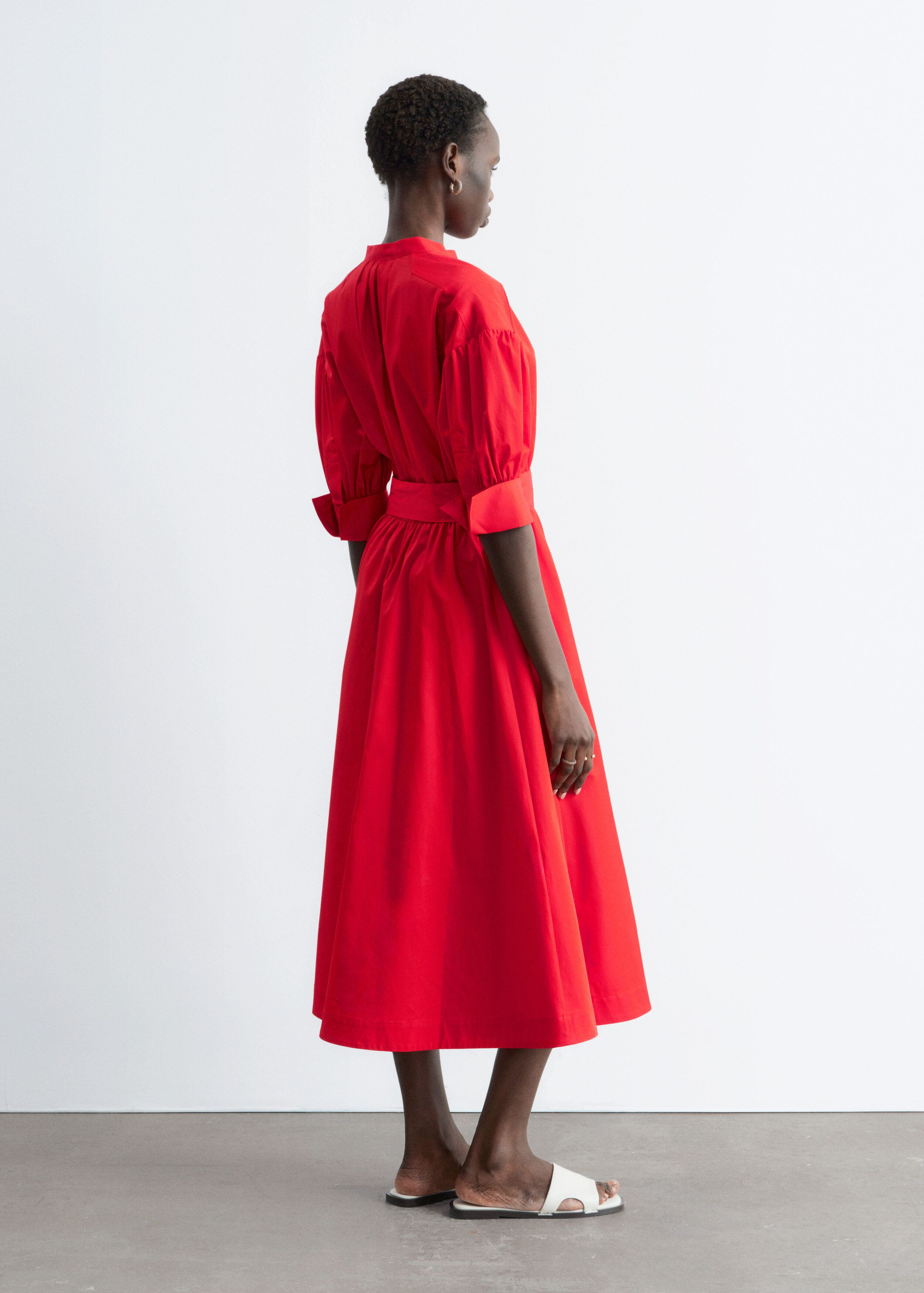& Other Stories COTTON MAXI DRESS