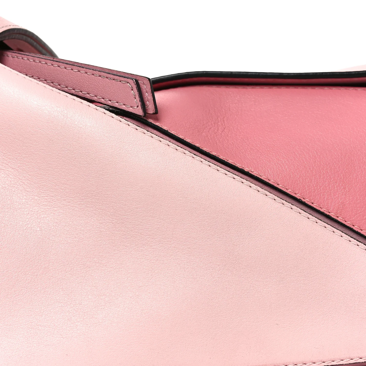 Calfskin Medium Puzzle Bag Soft Pink - Top Club