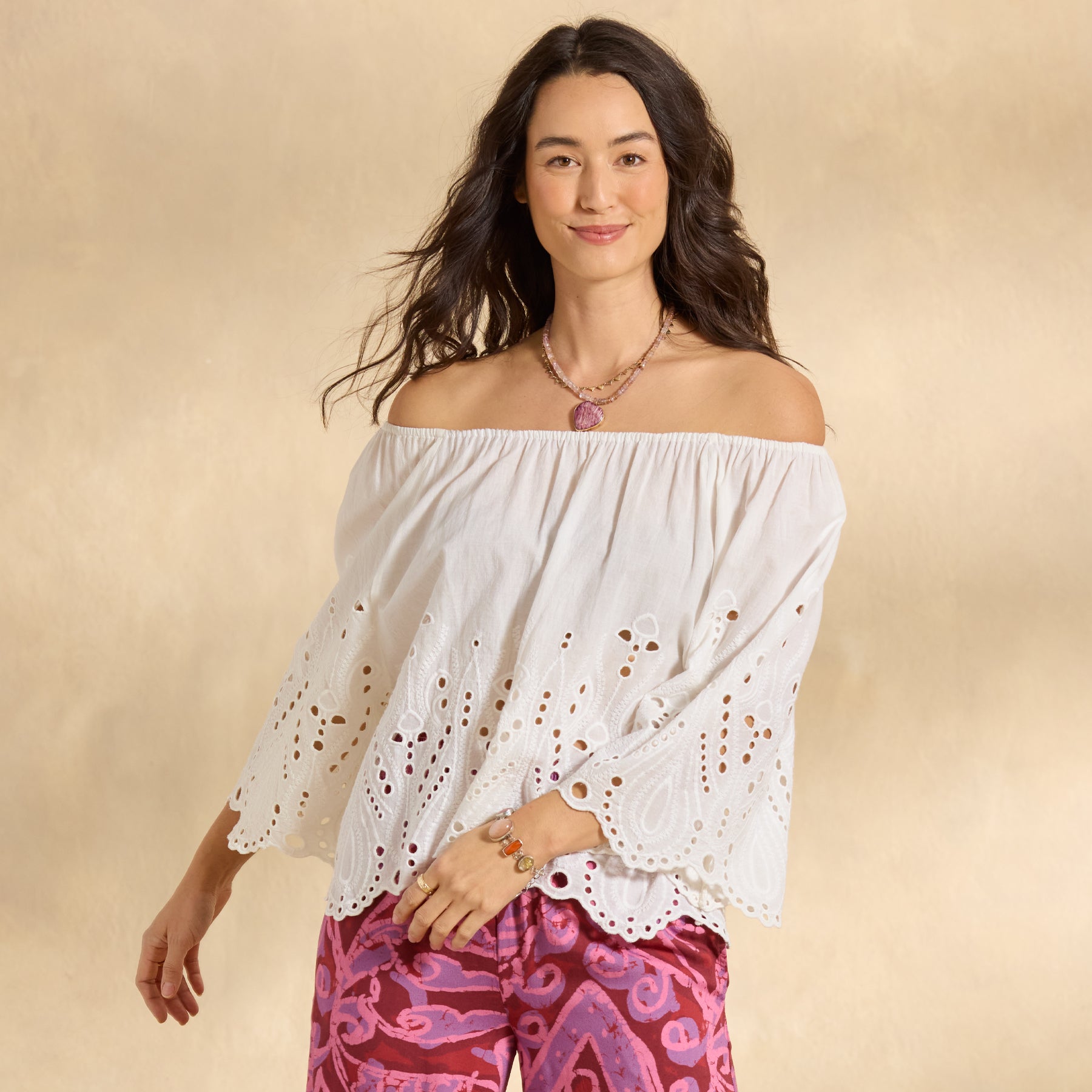 Etta Eyelet Top - Sundance Living