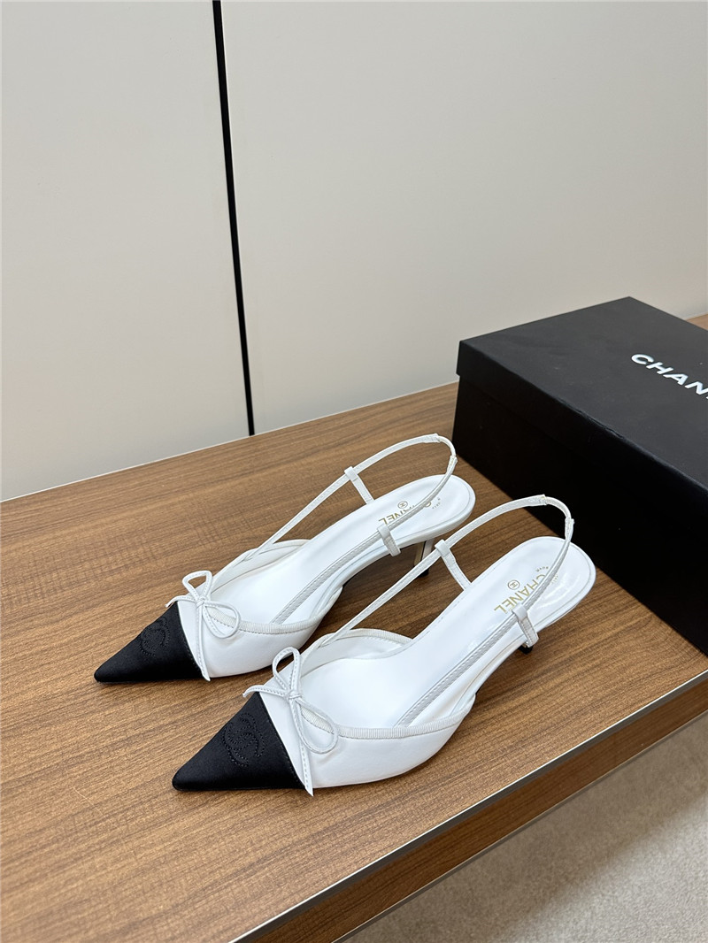 chanel pointed bow mesh sexy sandals - Sneaker Replica Workshop