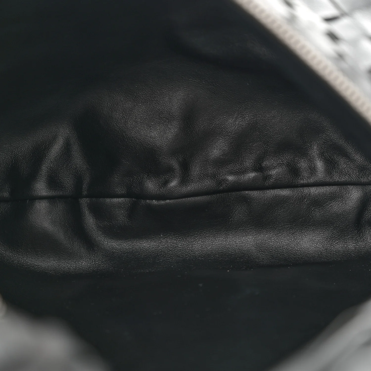 Nappa Intrecciato Teen Jodie Hobo Black - Top Club