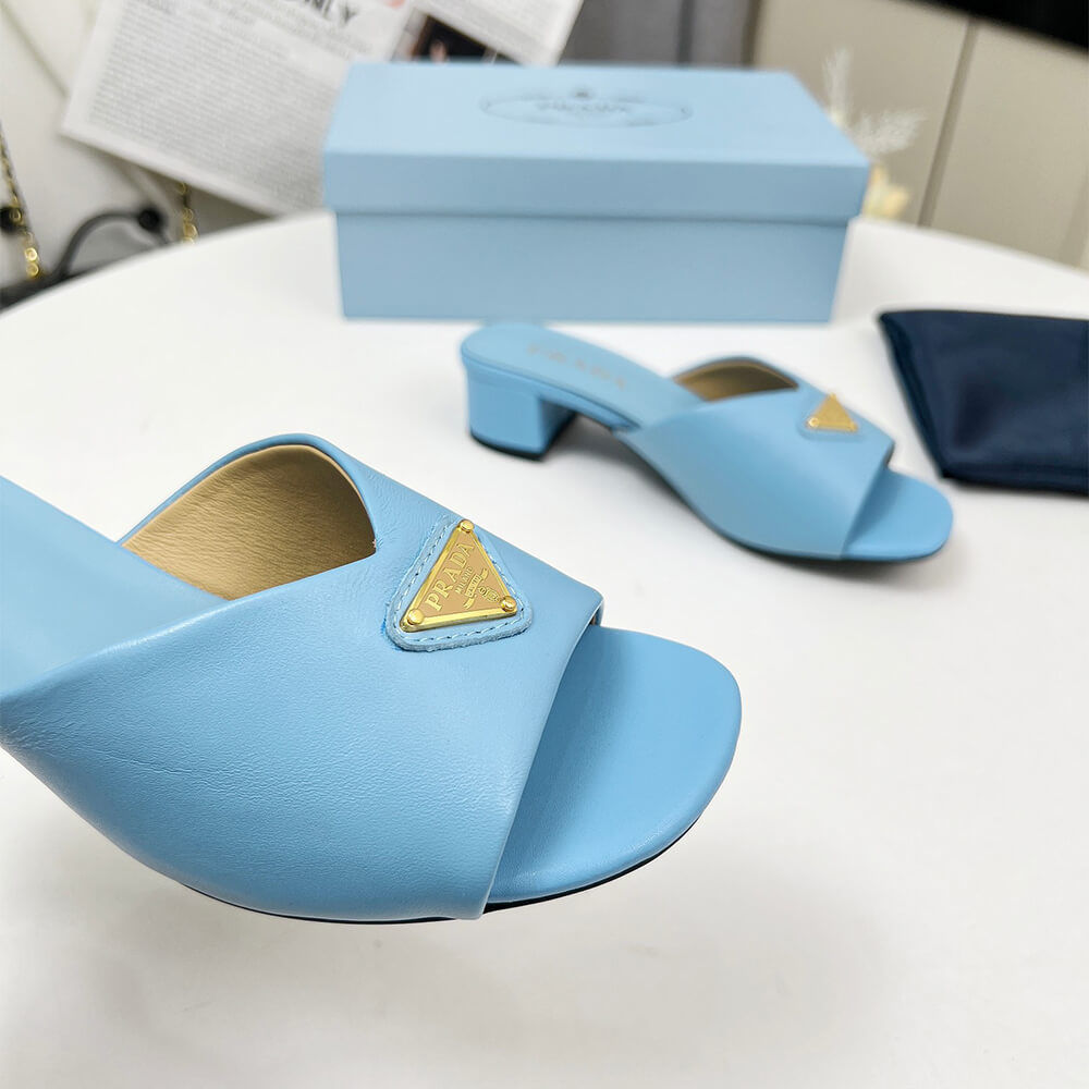 Prada Padded nappa leather sandals - Top Club