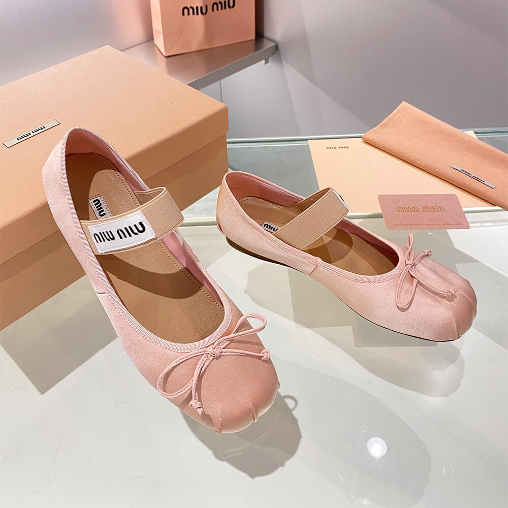 MiuMiu Satin ballerinas - Top Club