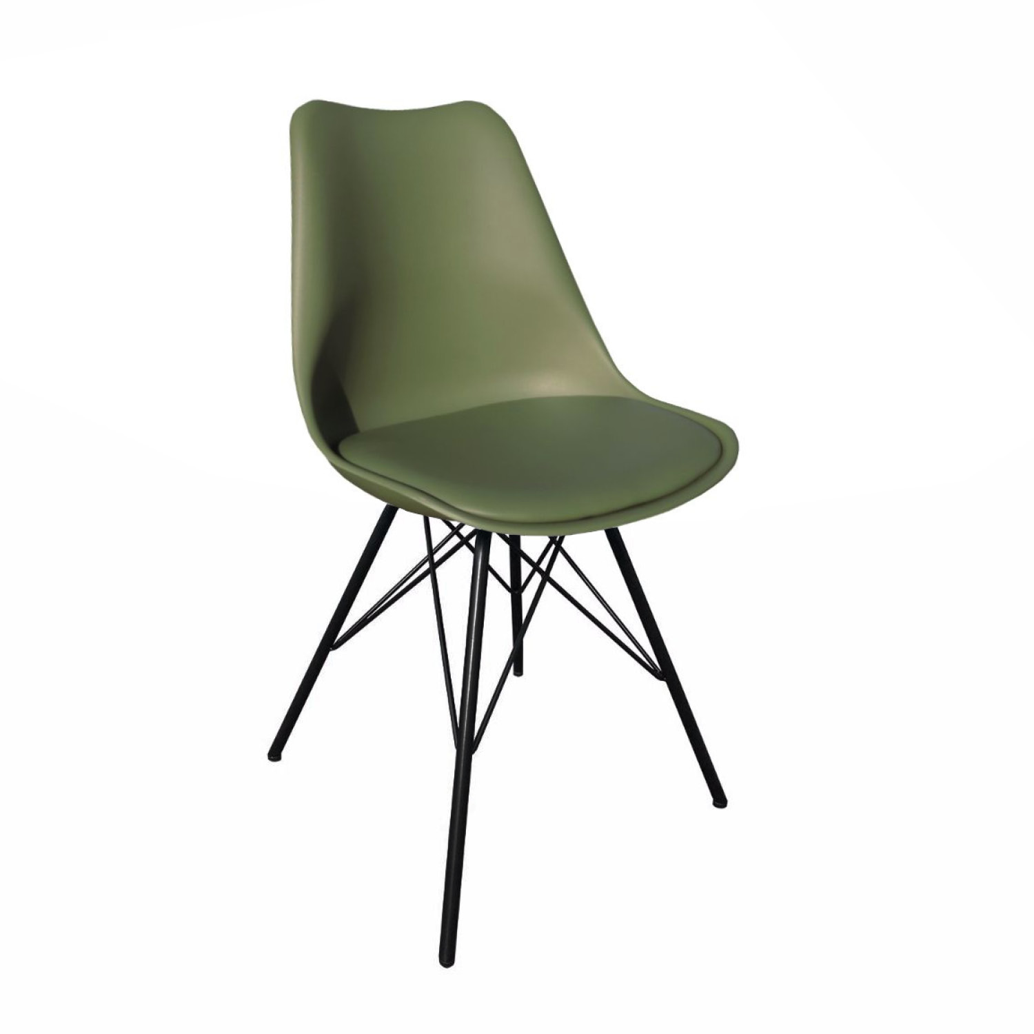 Kick kuipstoel Metal Luuk groen