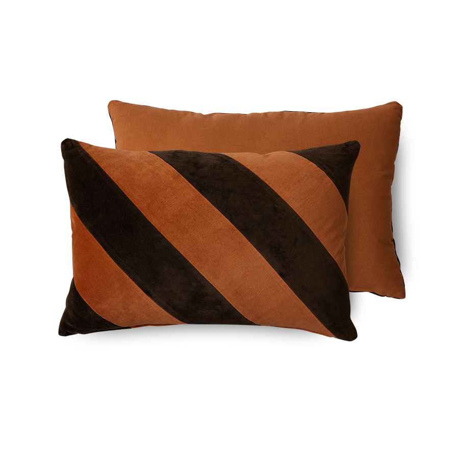 Sierkussen Striped velvet september 60x40 cm