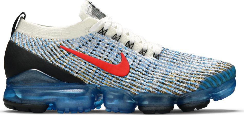 Air VaporMax Flyknit 3  Photo Blue Gold  AJ6900-106 - Sneaker Replica Workshop