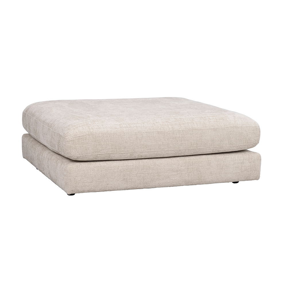 Hocker Duncan  - 112 cm Lichtgrijs/beige