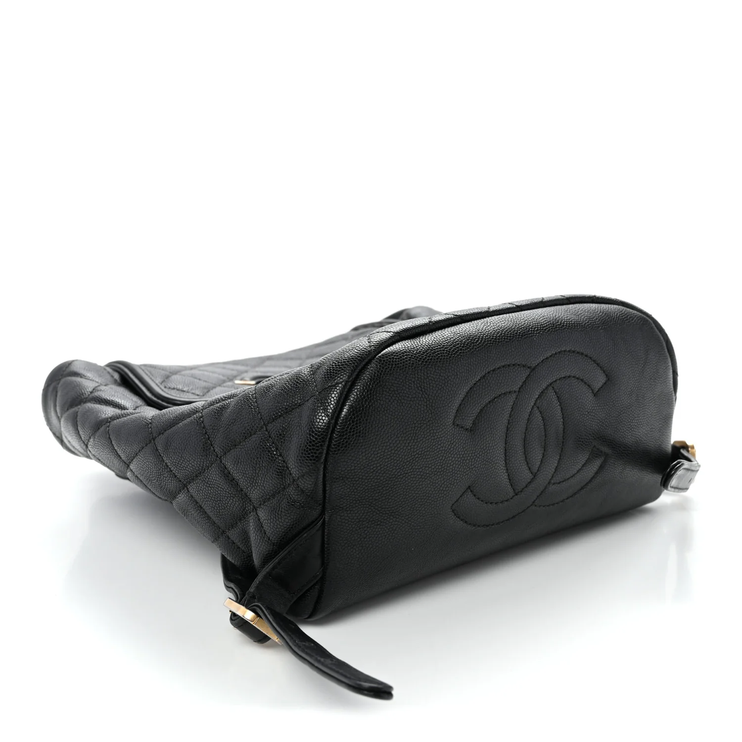Caviar Quilted Small Filigree Backpack Black - Top Club