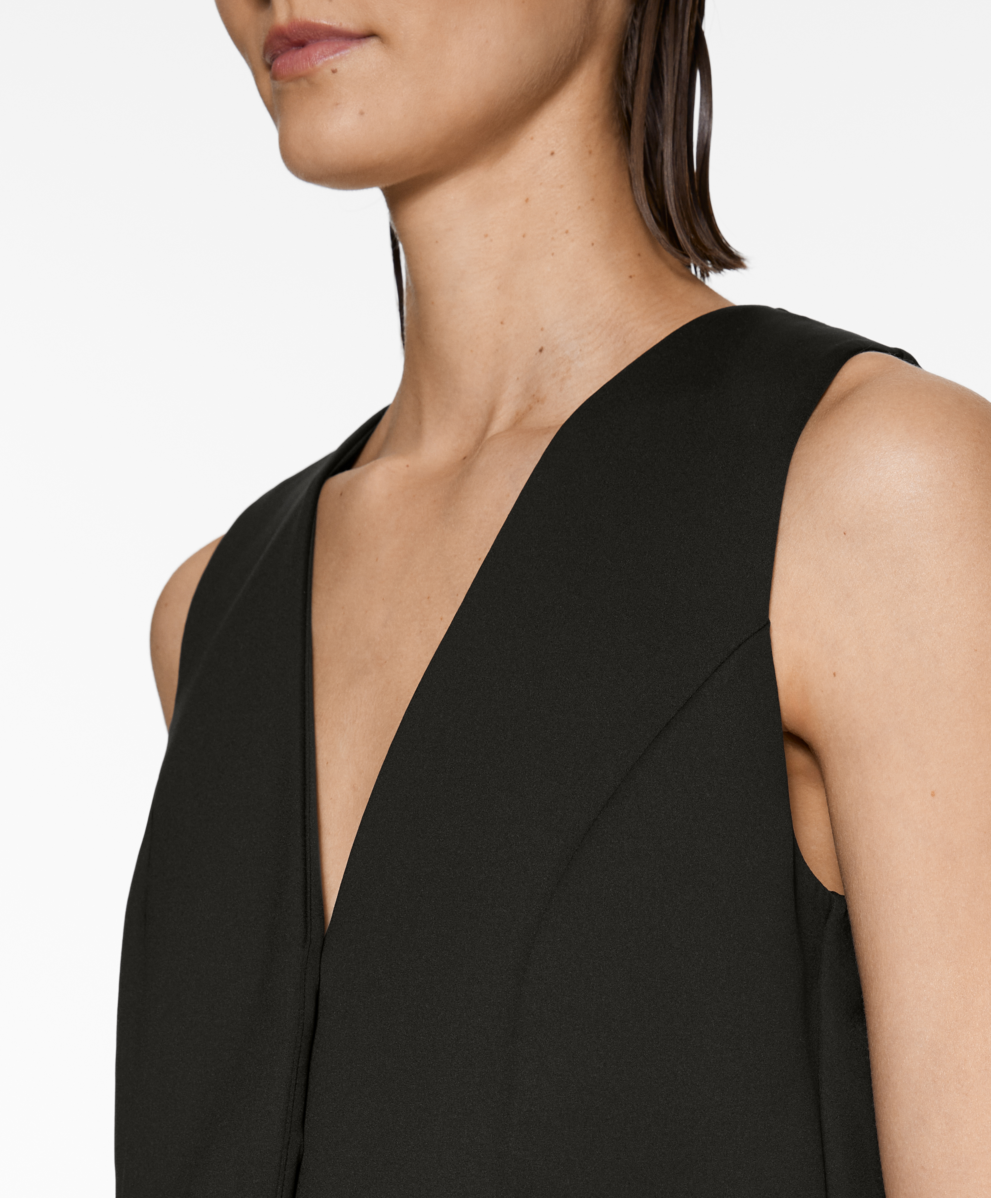 OYSHO Neoprene-effect waistcoat