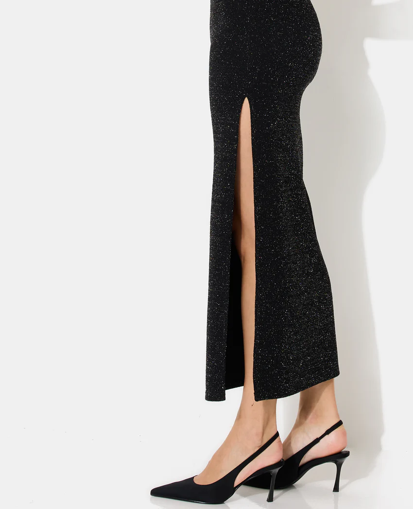 Pimkie Robe bustier en maille stretch avec lurex