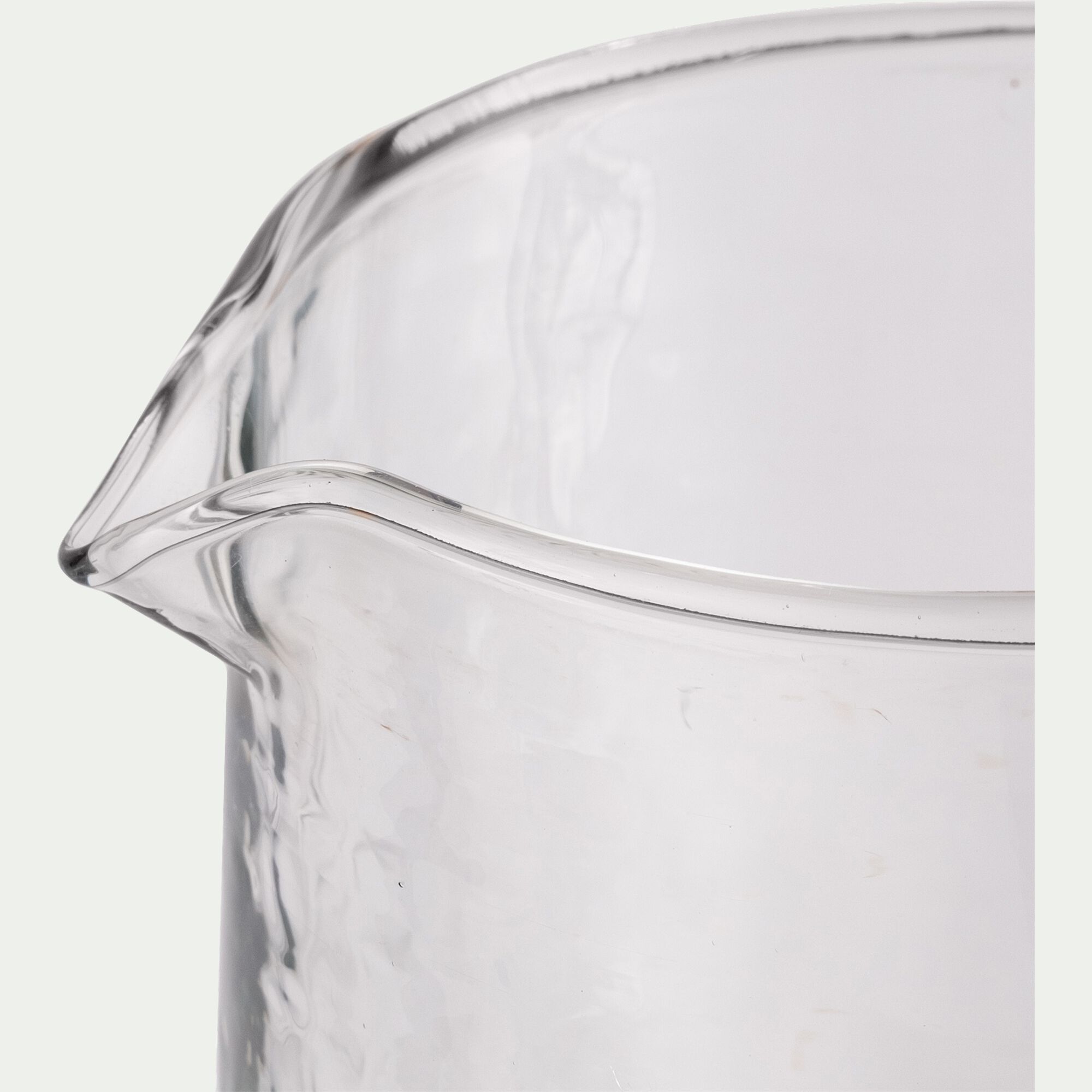 LOTA - Carafe avec anse en verre 2L - transparent