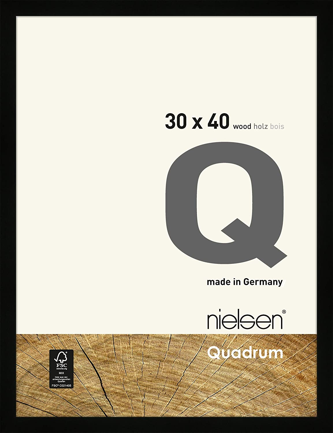 Fotolijst Quadrum 30x40 Black