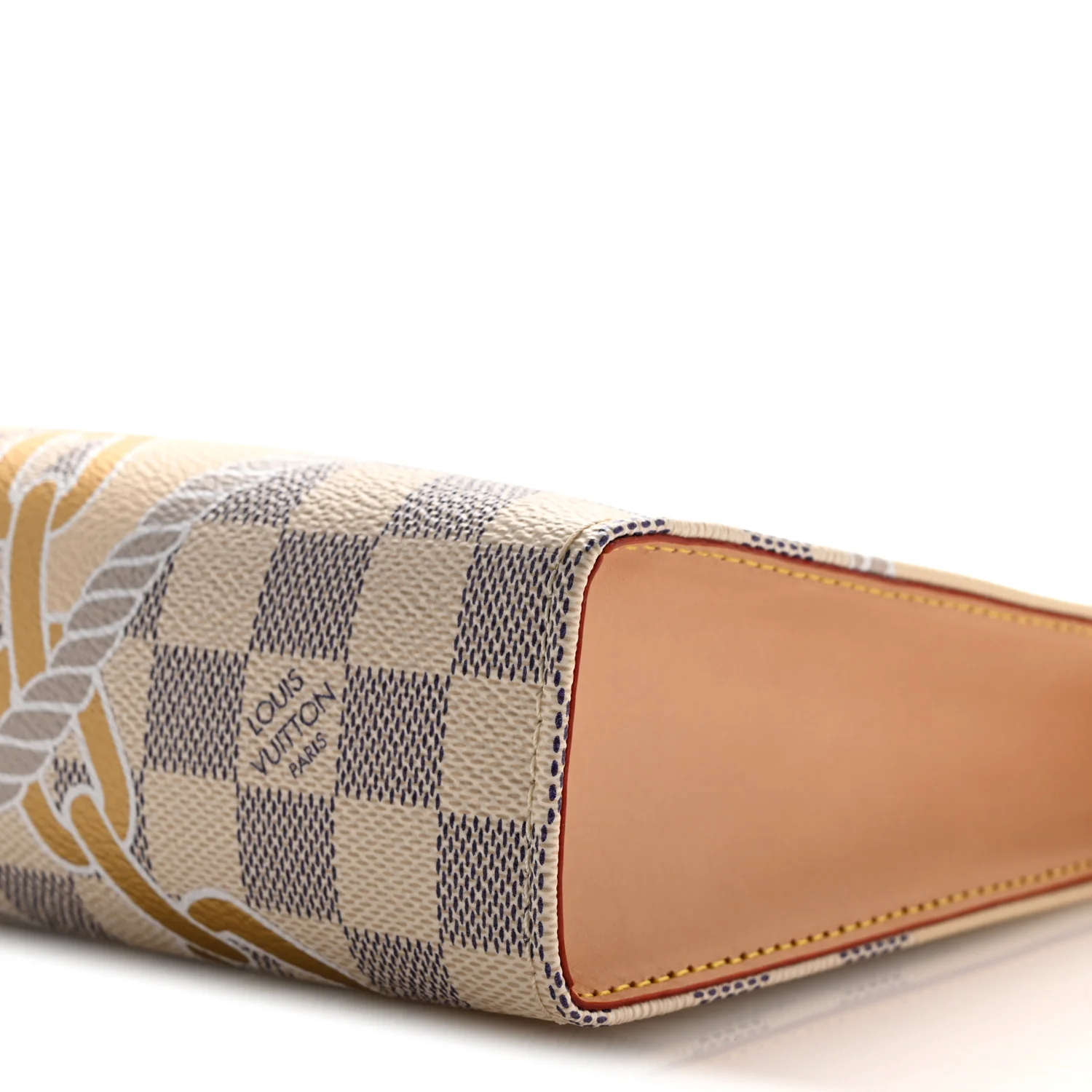 Damier Azur Nautical Toiletry Pouch On Chain - Top Club