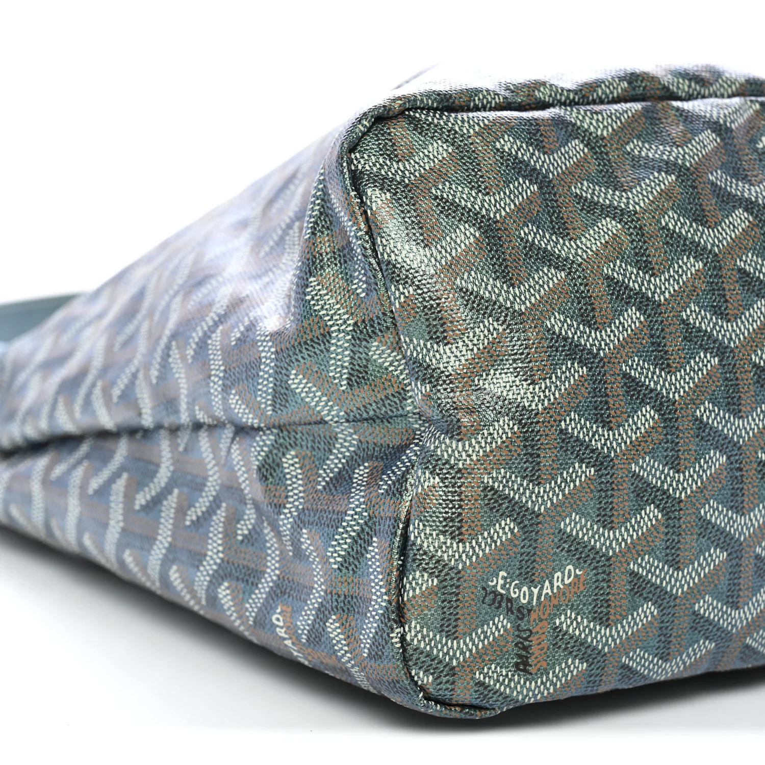 Iridescent Goyardine Boheme Hobo Pearly Green - Top Club