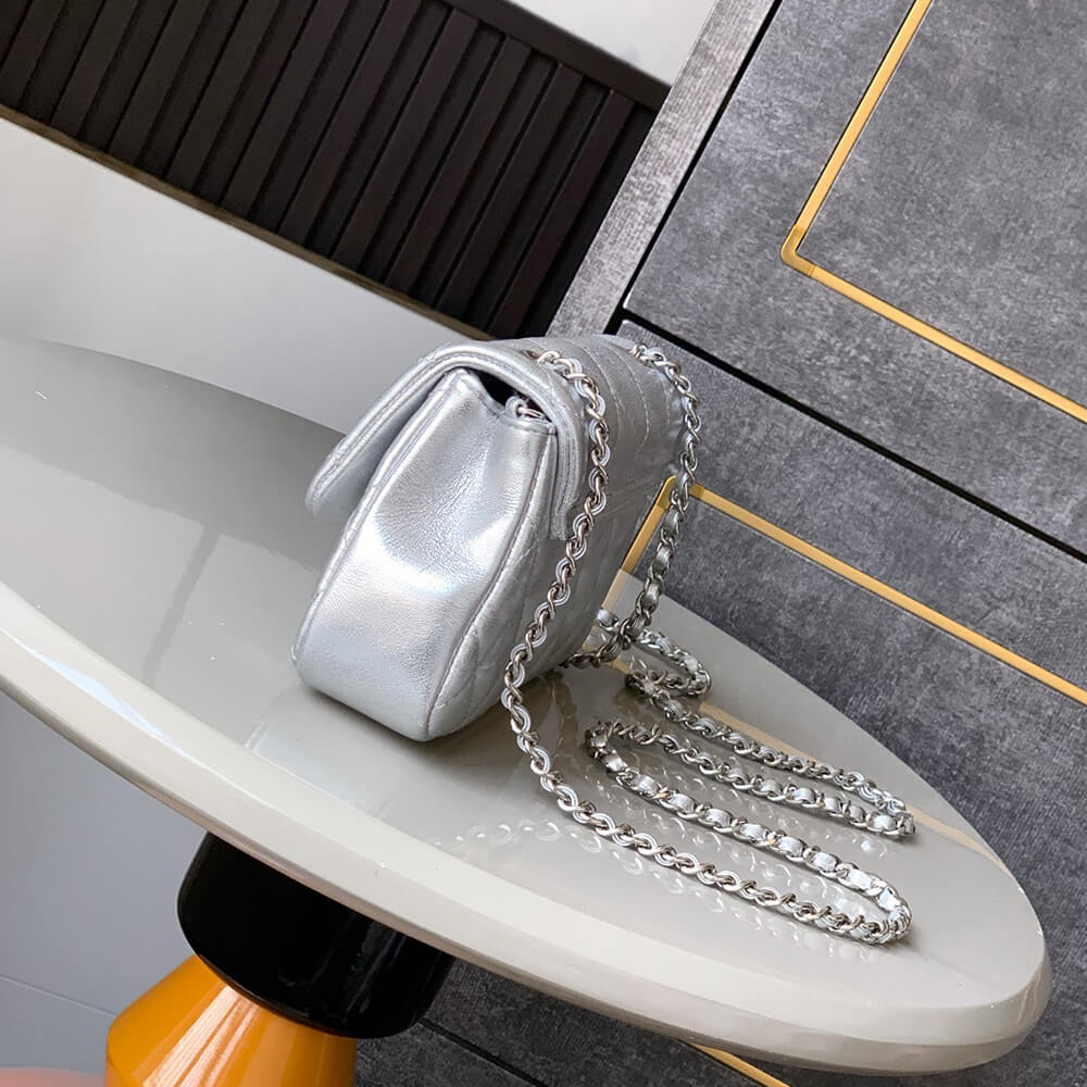 Chanel FLAP PHONE HOLDER WITH CHAIN(HIGH-END GRADE) - Top Club