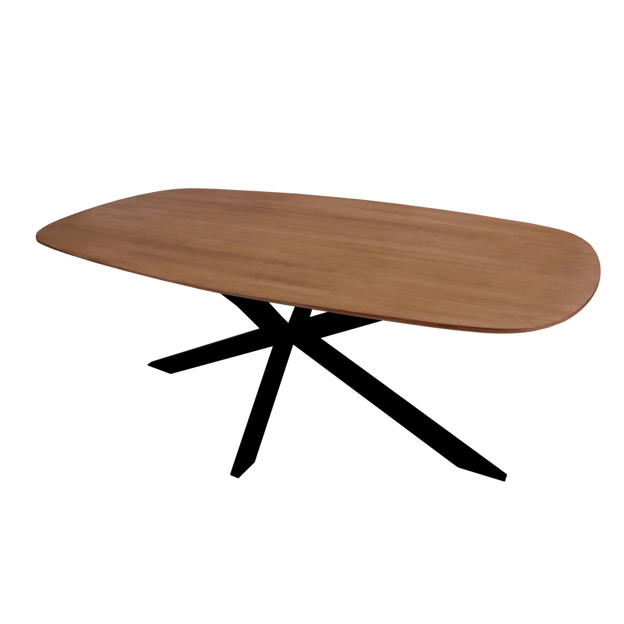 Kick  Eettafel Dana 210x100 cm bruin