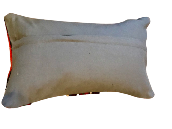 Kussen Vintage kelim 50x30 cm multistripes