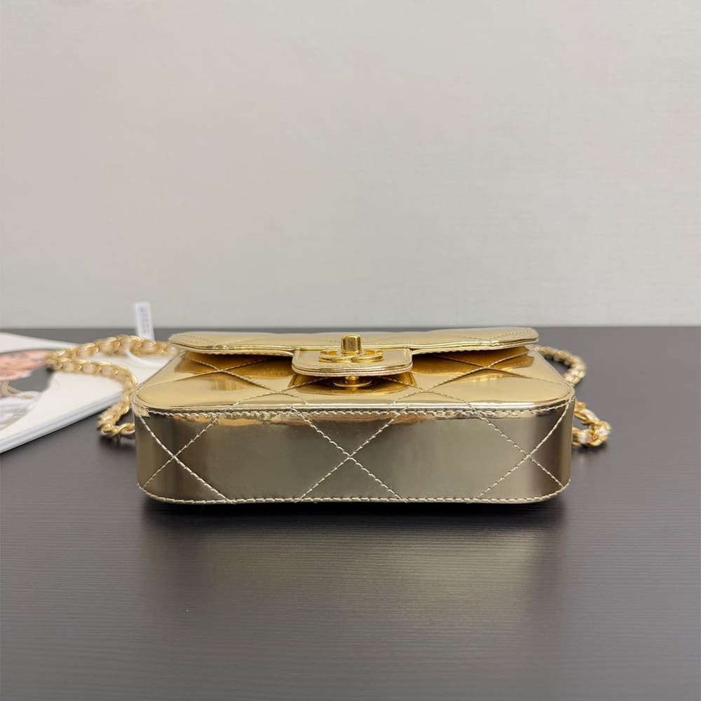 CHANEL Mini Flap Bag with Top Handle(high-end grade) - Top Club
