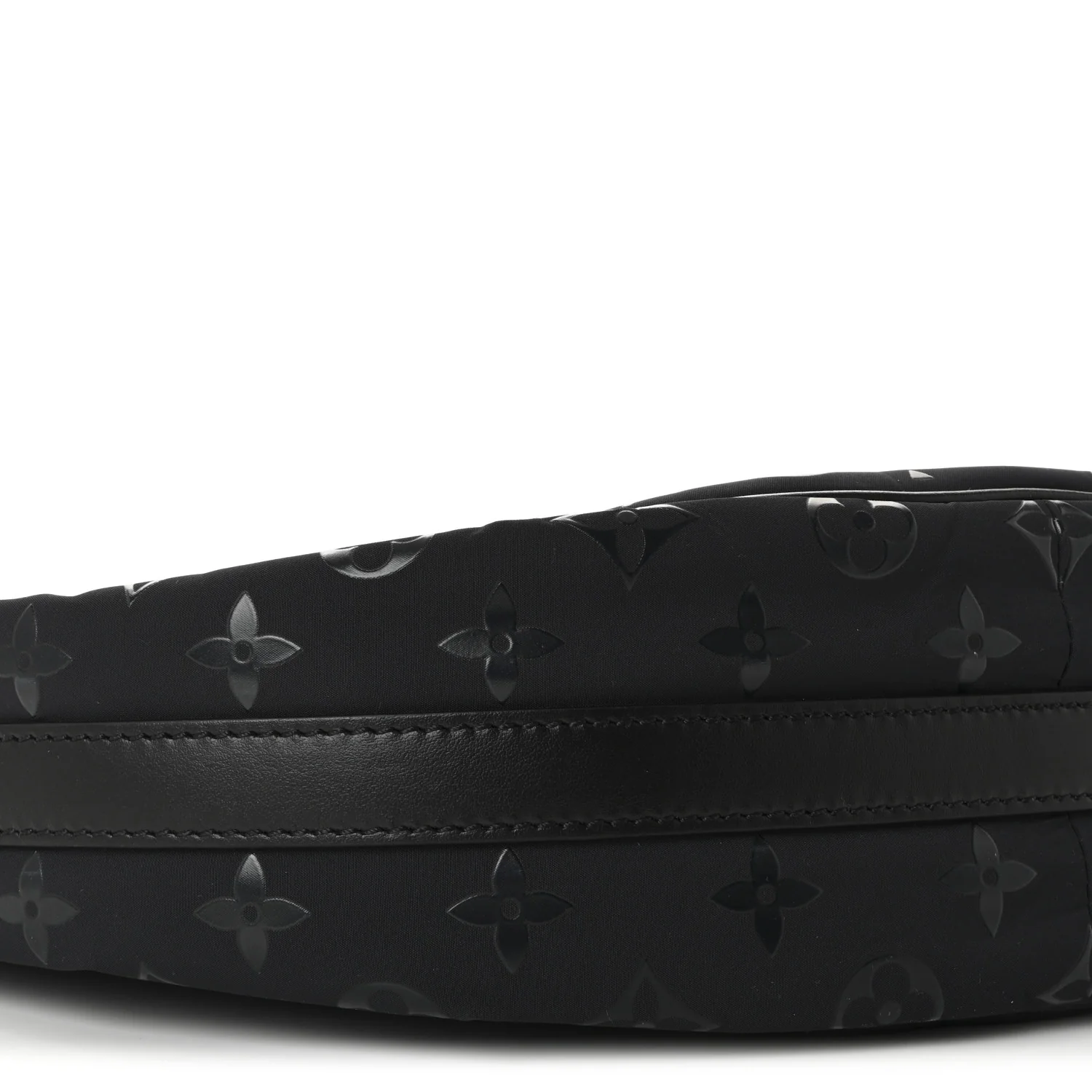 Nylon Monogram Loop Pocket Hobo Polar Night - Top Club