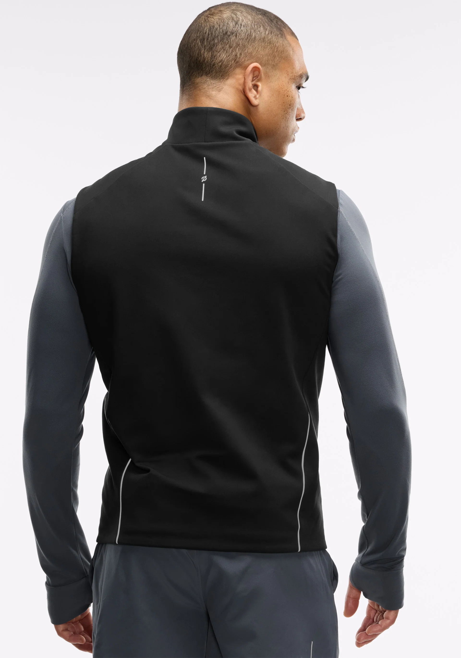 Padded Full Zip Run Vest - MoB Apparel