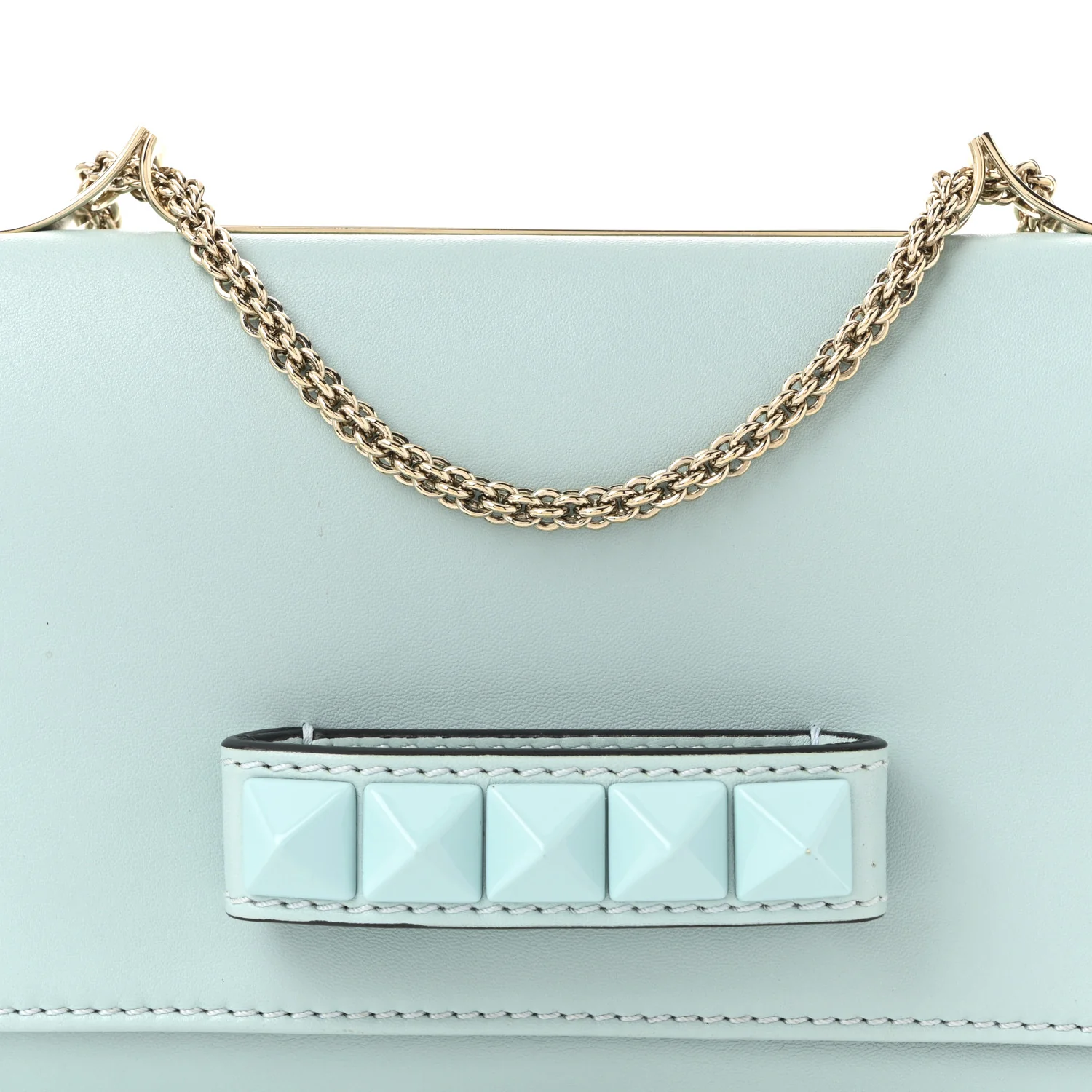 Nappa Va Va Voom Shoulder Bag Blue - Top Club
