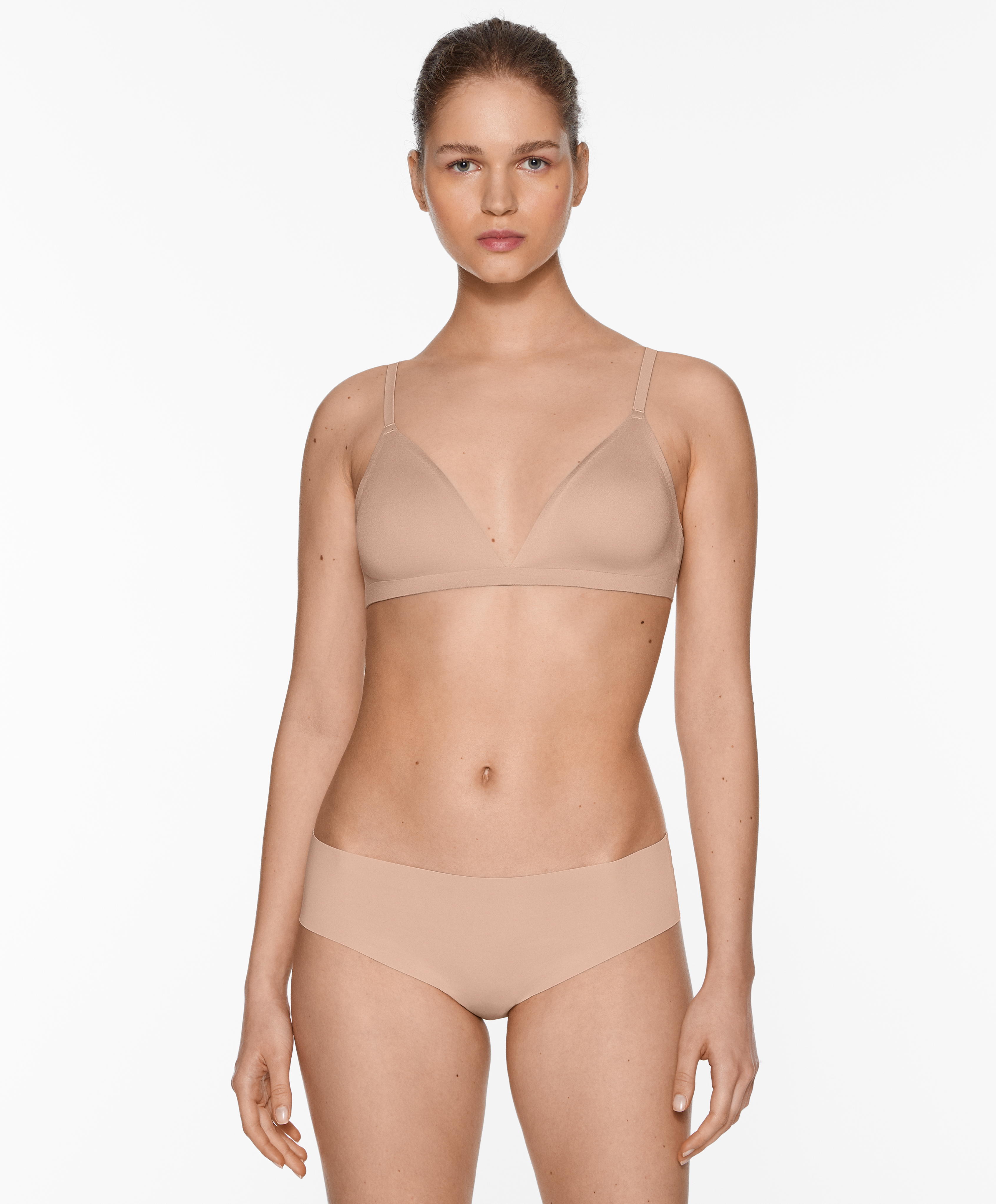 OYSHO Invisible laser-cut triangle bra