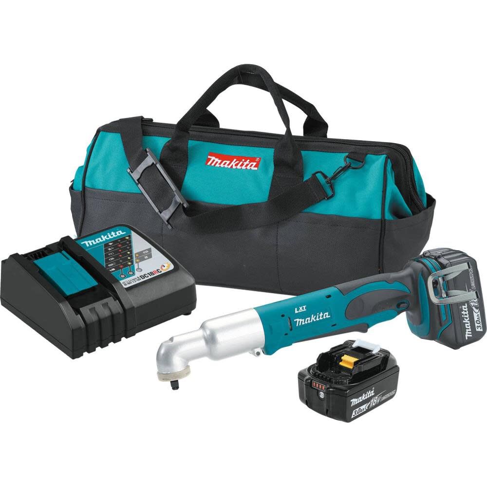 Makita 18V LXT Lithium-Ion Battery 3/8 in. Angle Impact Wrench Kit