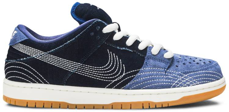 Dunk Low Pro PRM SB  Sashiko Pack  CV0316-400 - Sneaker Replica Workshop