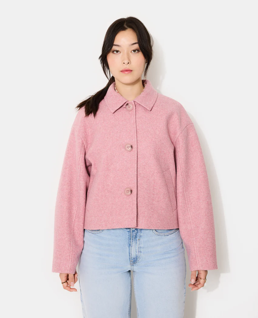 Pimkie Manteau court effet drap de laine